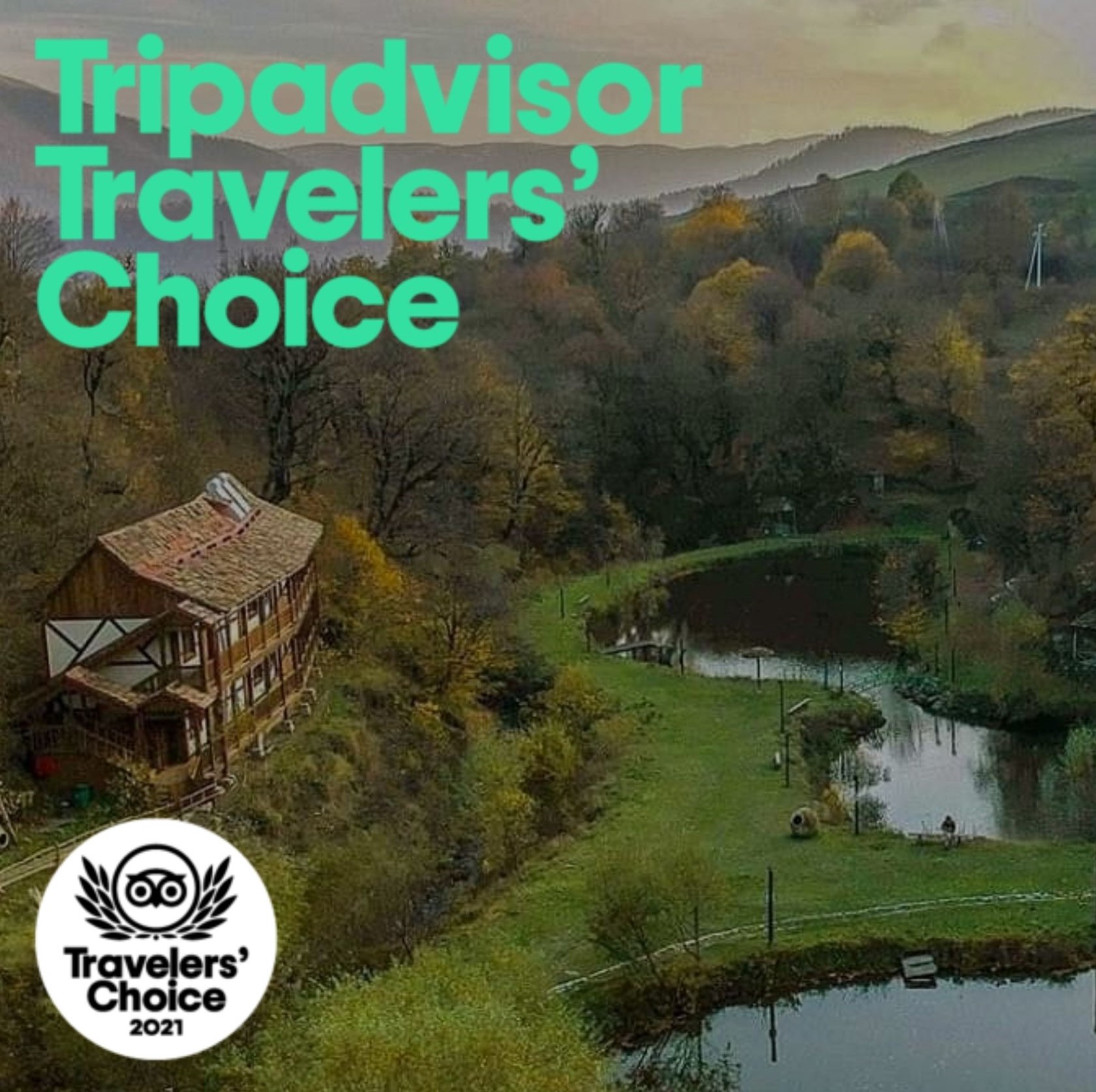 Tripadvisor Travelers' Choise Award 2021 - Ecokayan Dilijan Resort Hotel
